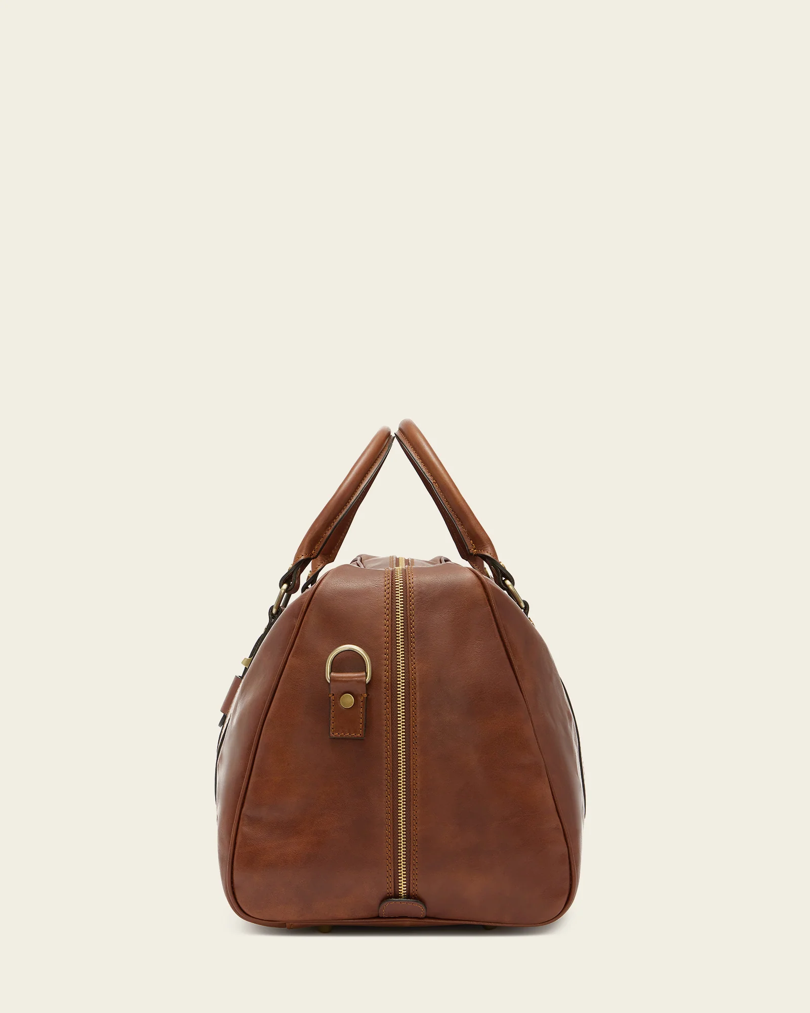 Amerigo Earth - Leather Weekender Bag - Image 6