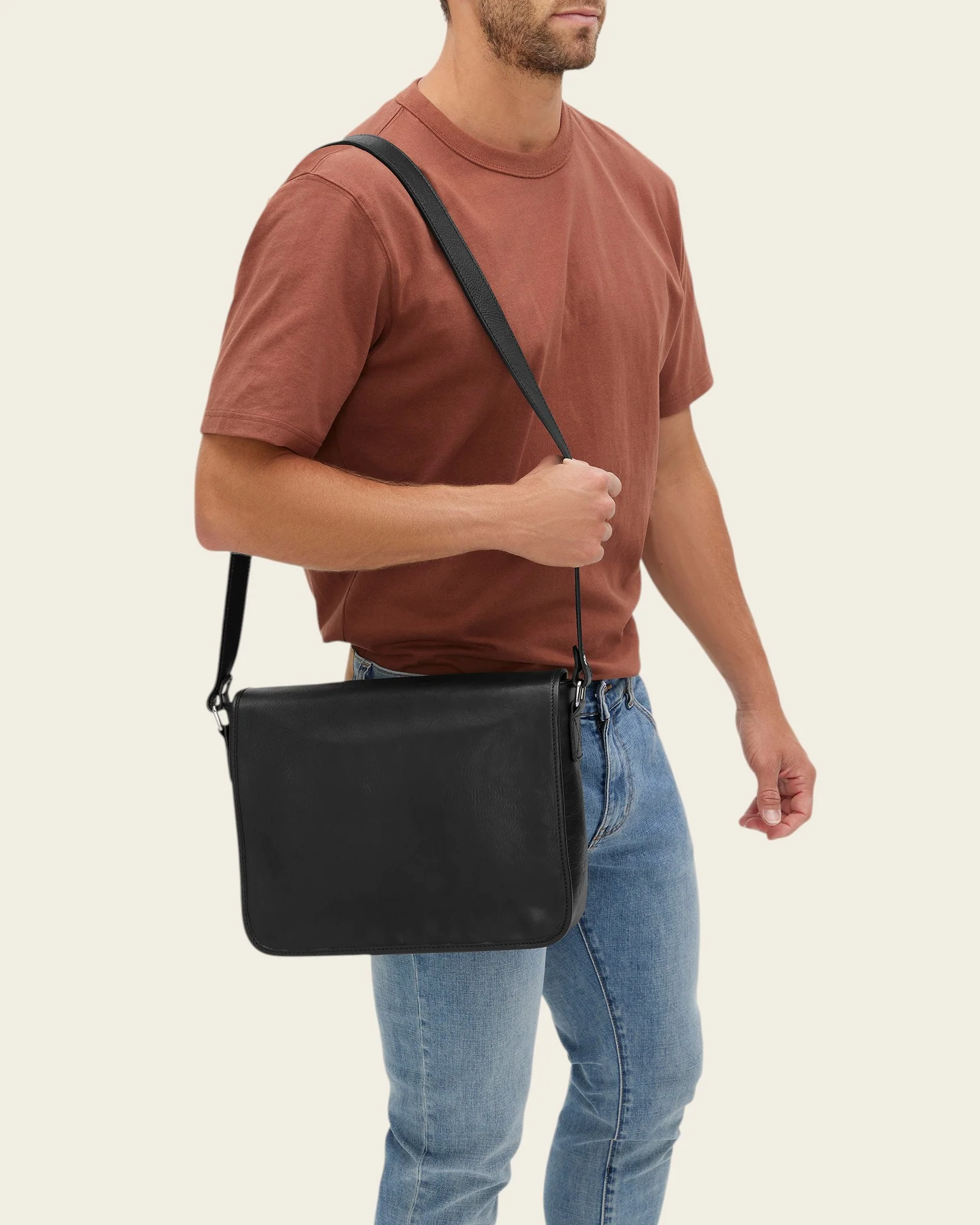 Aurelian Ink - 14" Leather Messenger - Image 3