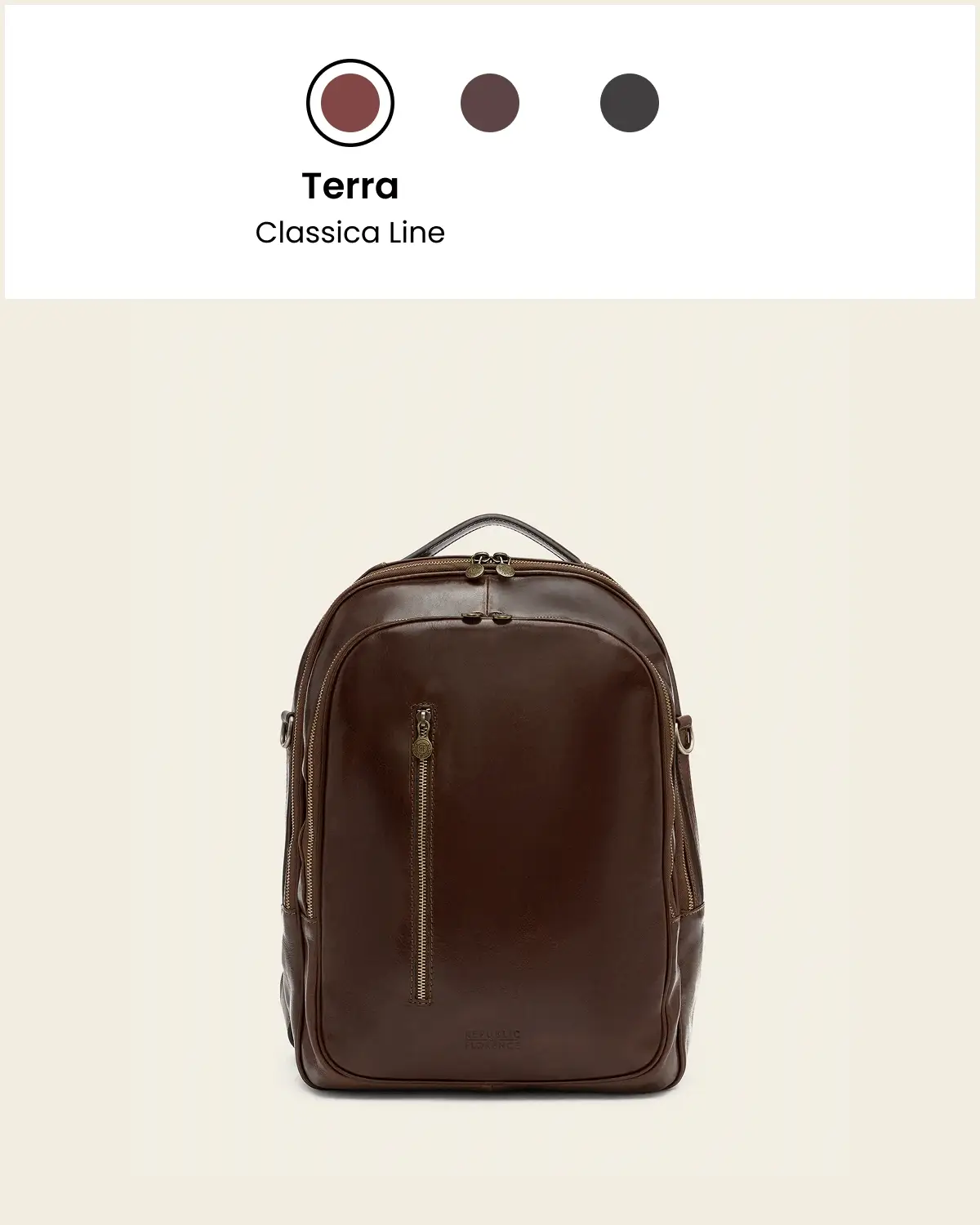 Belfast Ink - Leather Backpack - Image 10