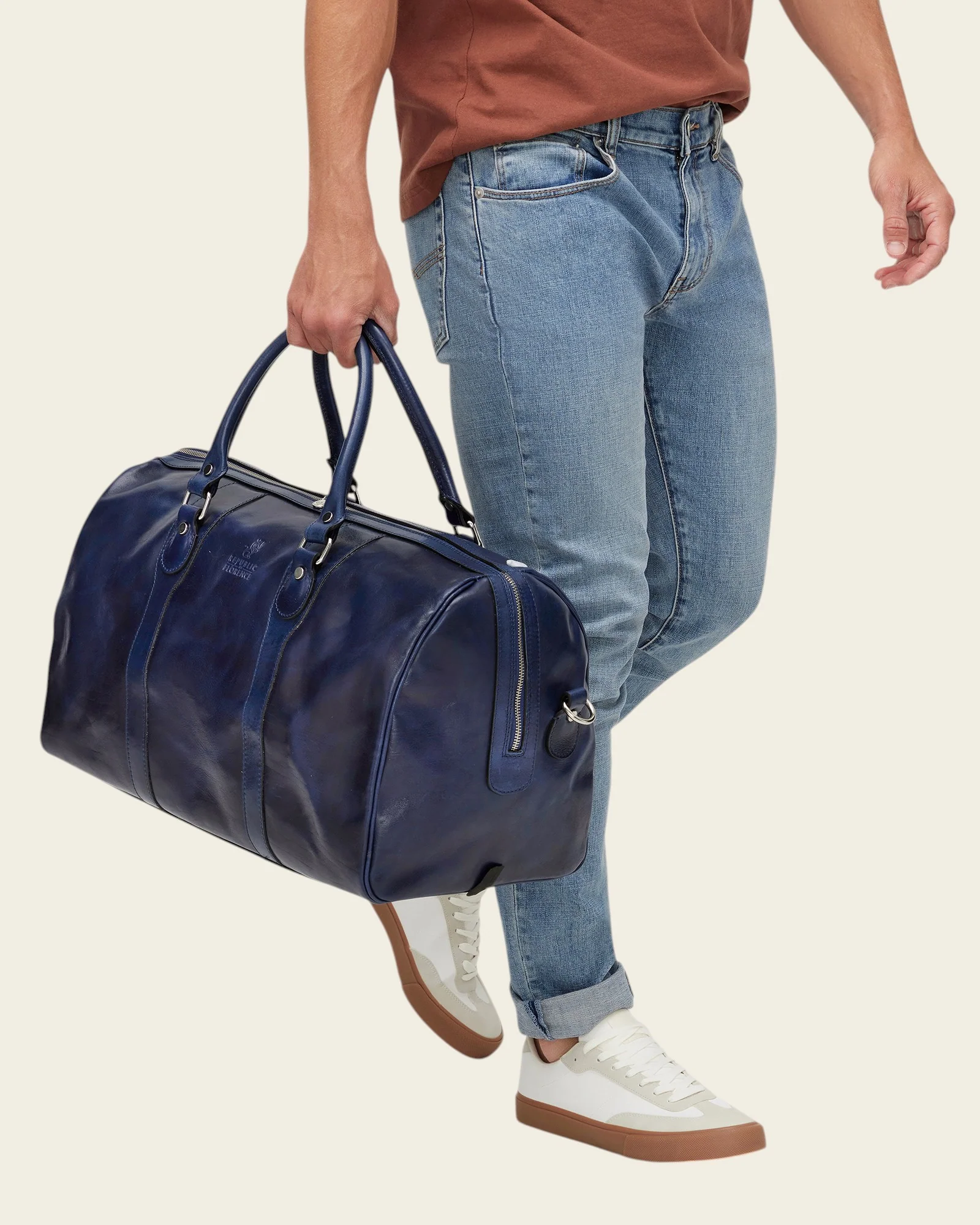 Beltrami Royal - Leather Weekender Bag - Image 4