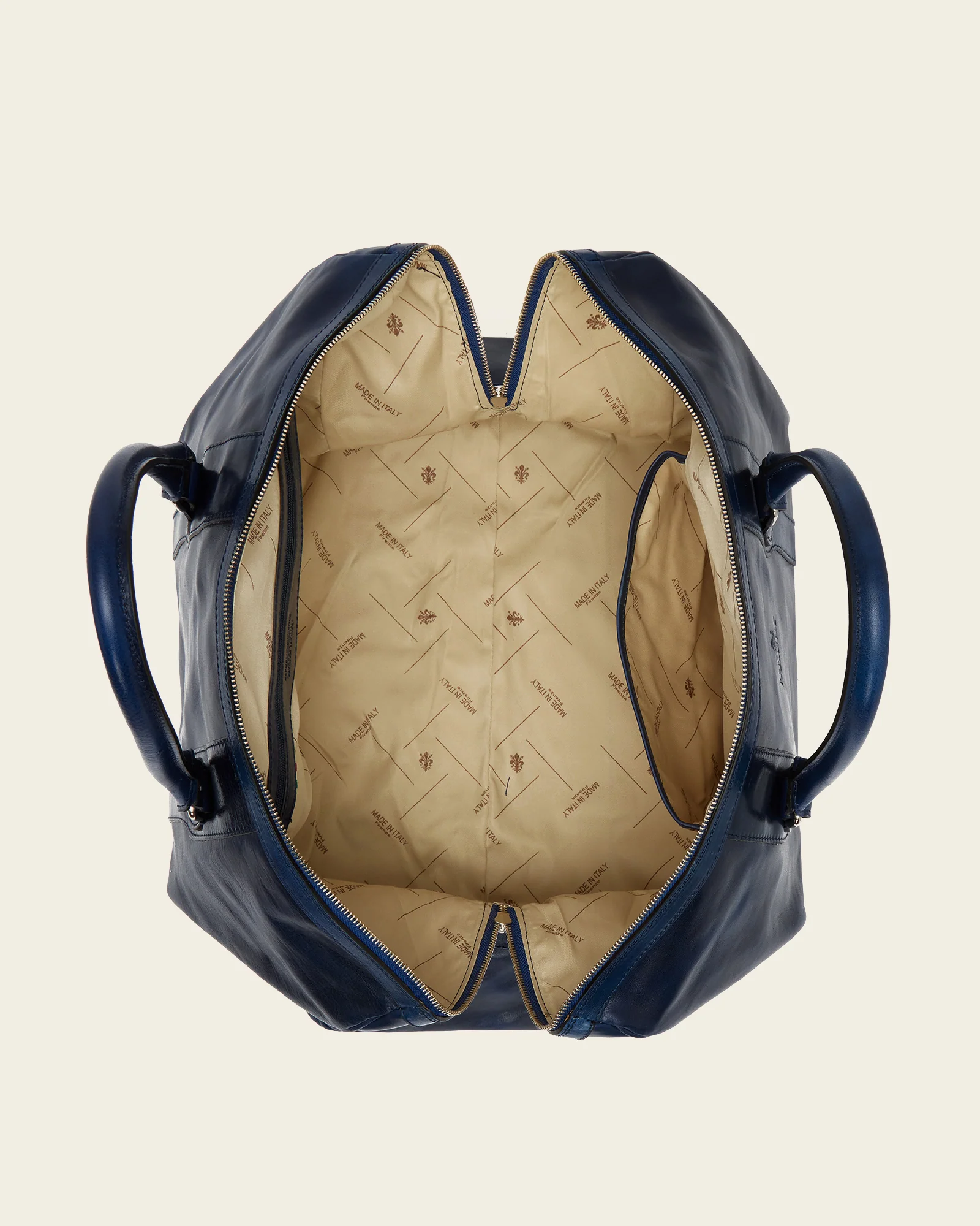 Beltrami Royal - Leather Weekender Bag - Image 8