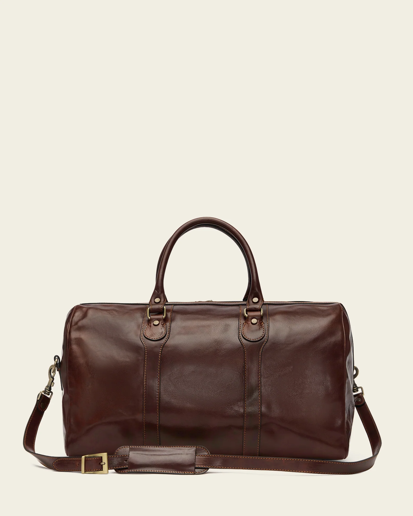 Beltrami Terra - Leather Weekender Bag - Image 6