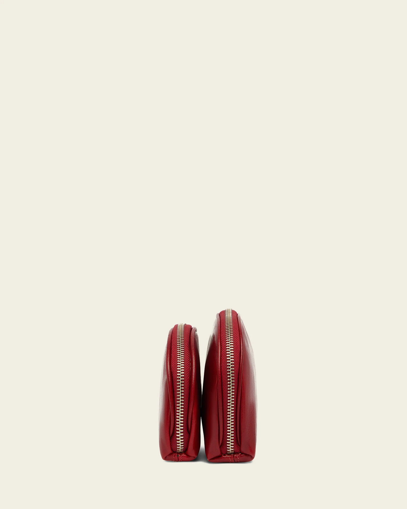 Duo Rosso - Leather Pouch Set - Image 3