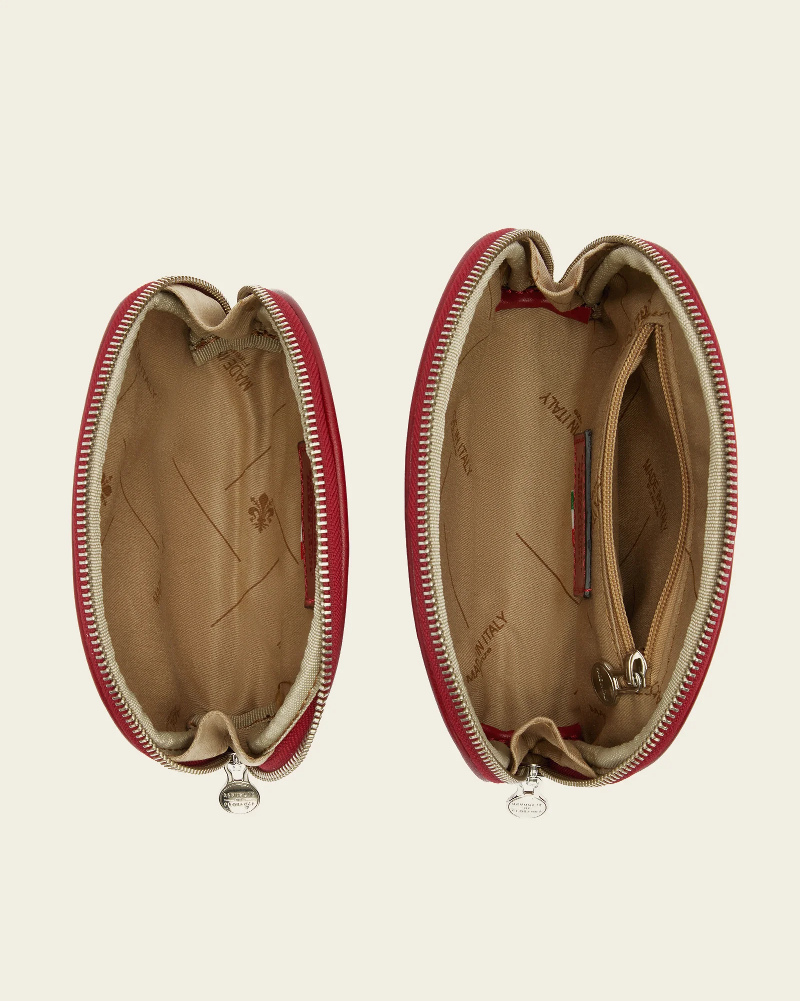 Duo Rosso - Leather Pouch Set - Image 4