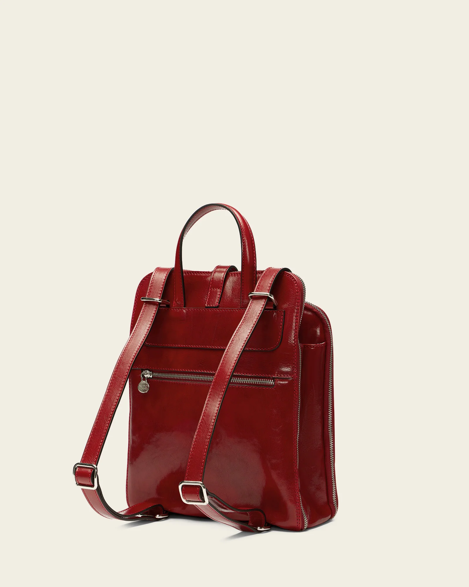 Emma Rosso - 3-in-1 Convertible Leather Backpack - Image 7