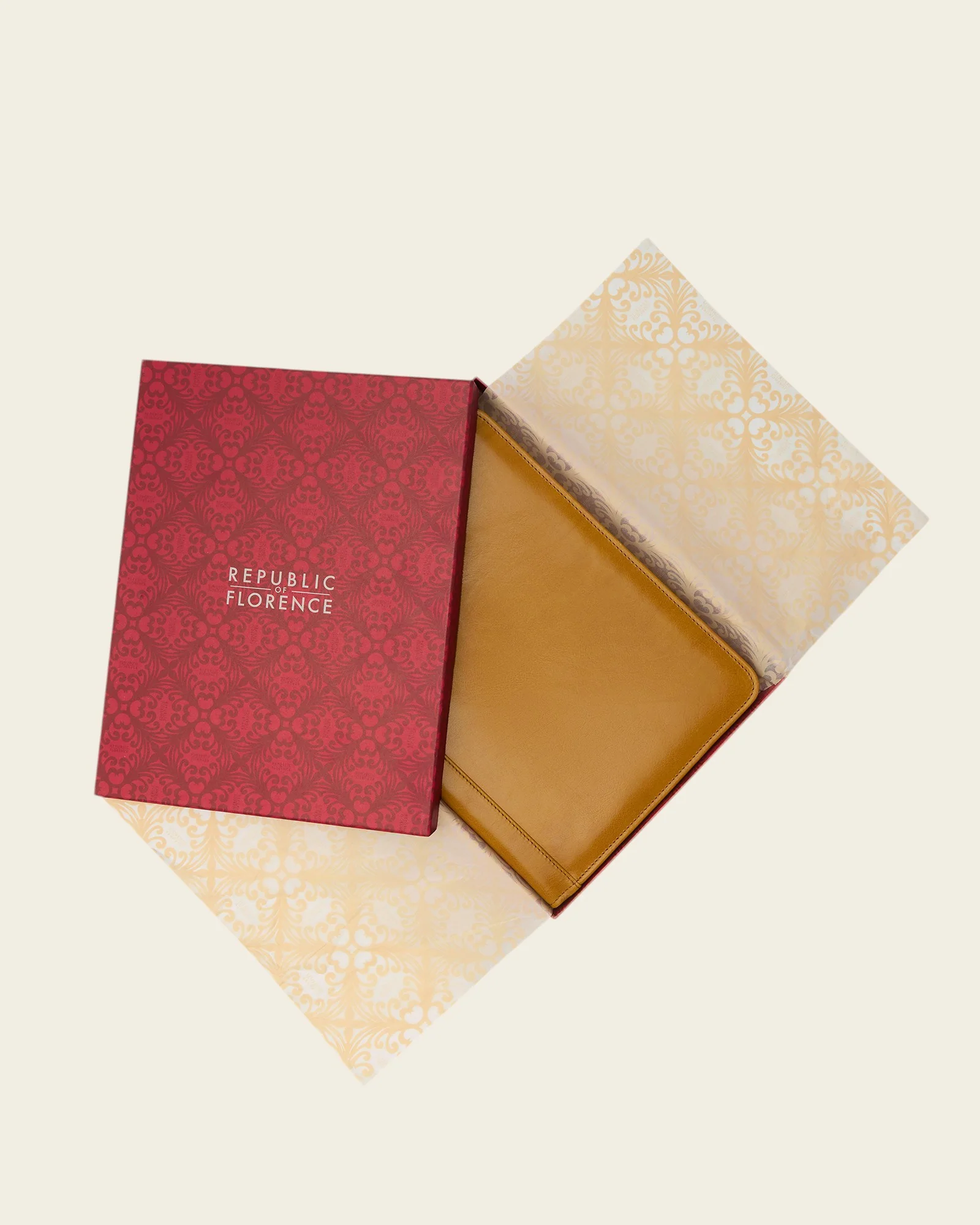 Folio Saffron - Slim Zip Leather Compendium - Image 6