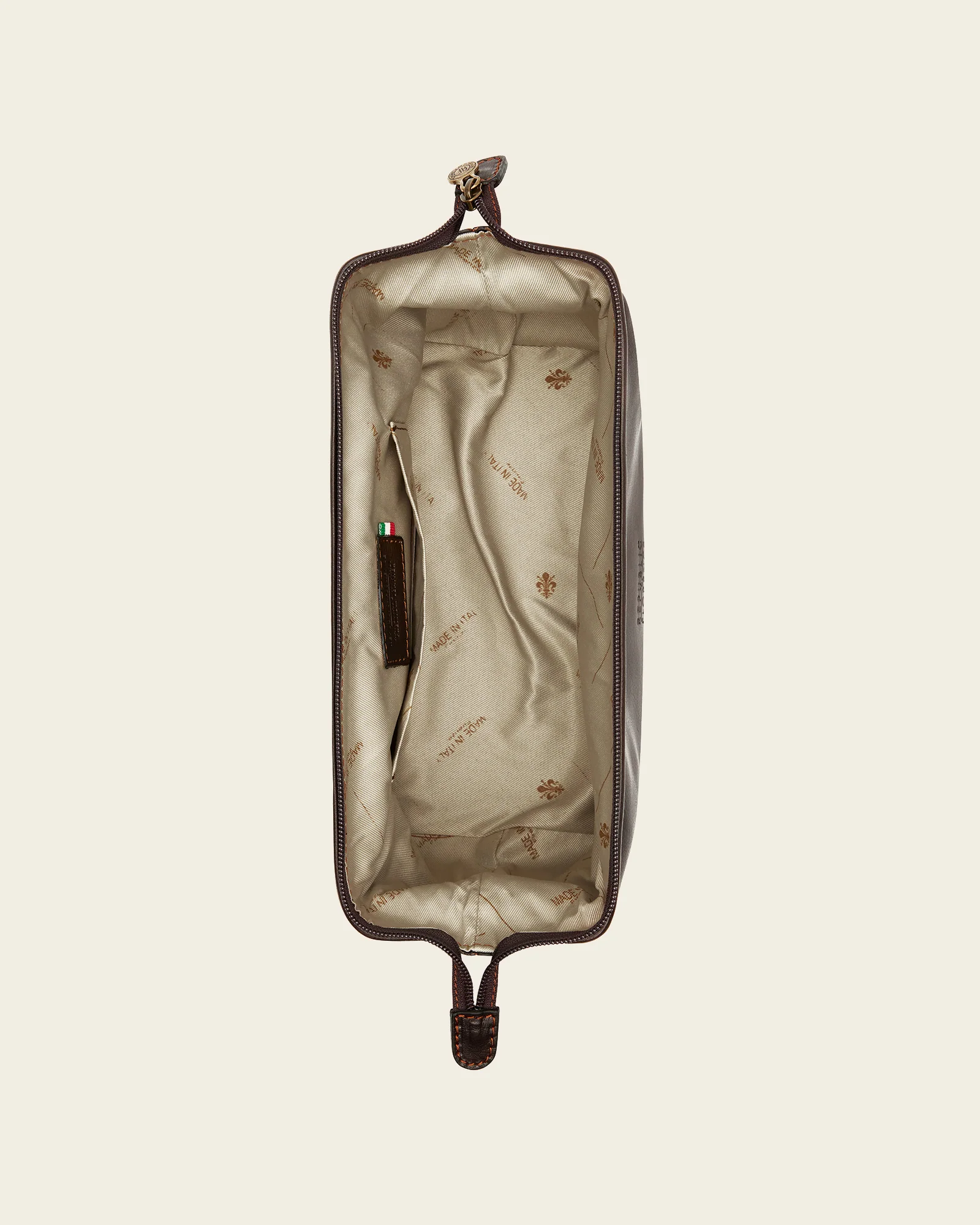 Grand Dopp Kit Moro - Leather Toiletry Bag - Image 7