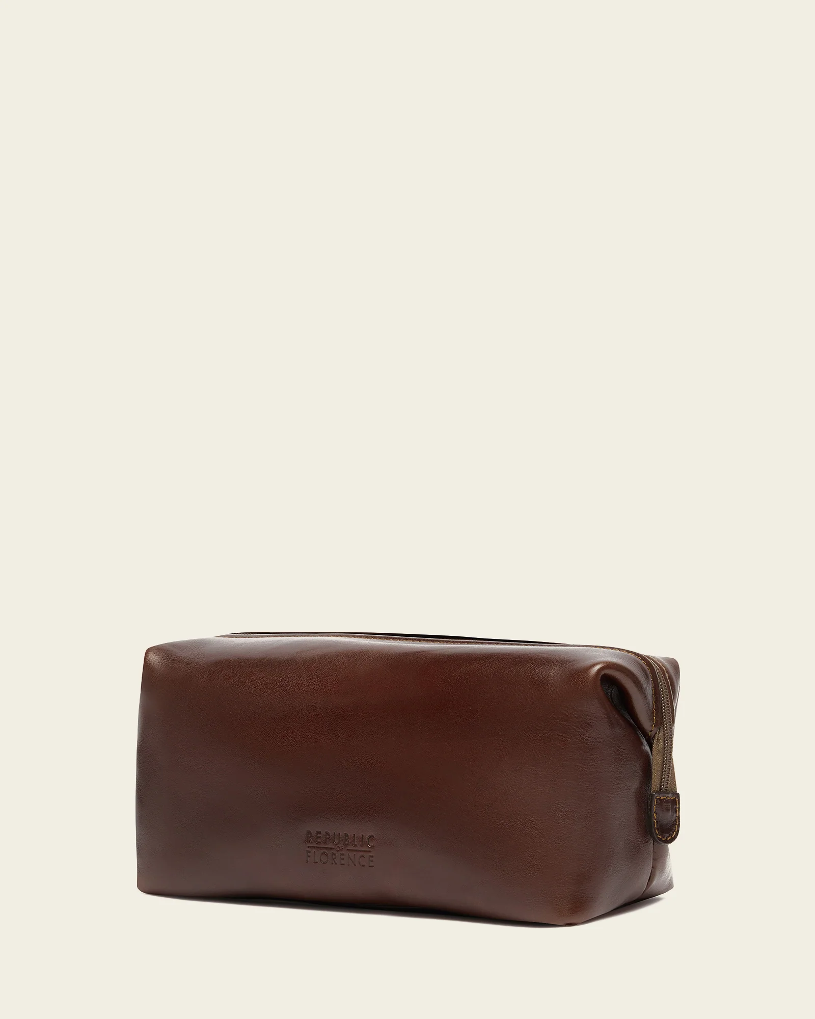 Grand Dopp Kit Terra - Leather Toiletry Bag - Image 5