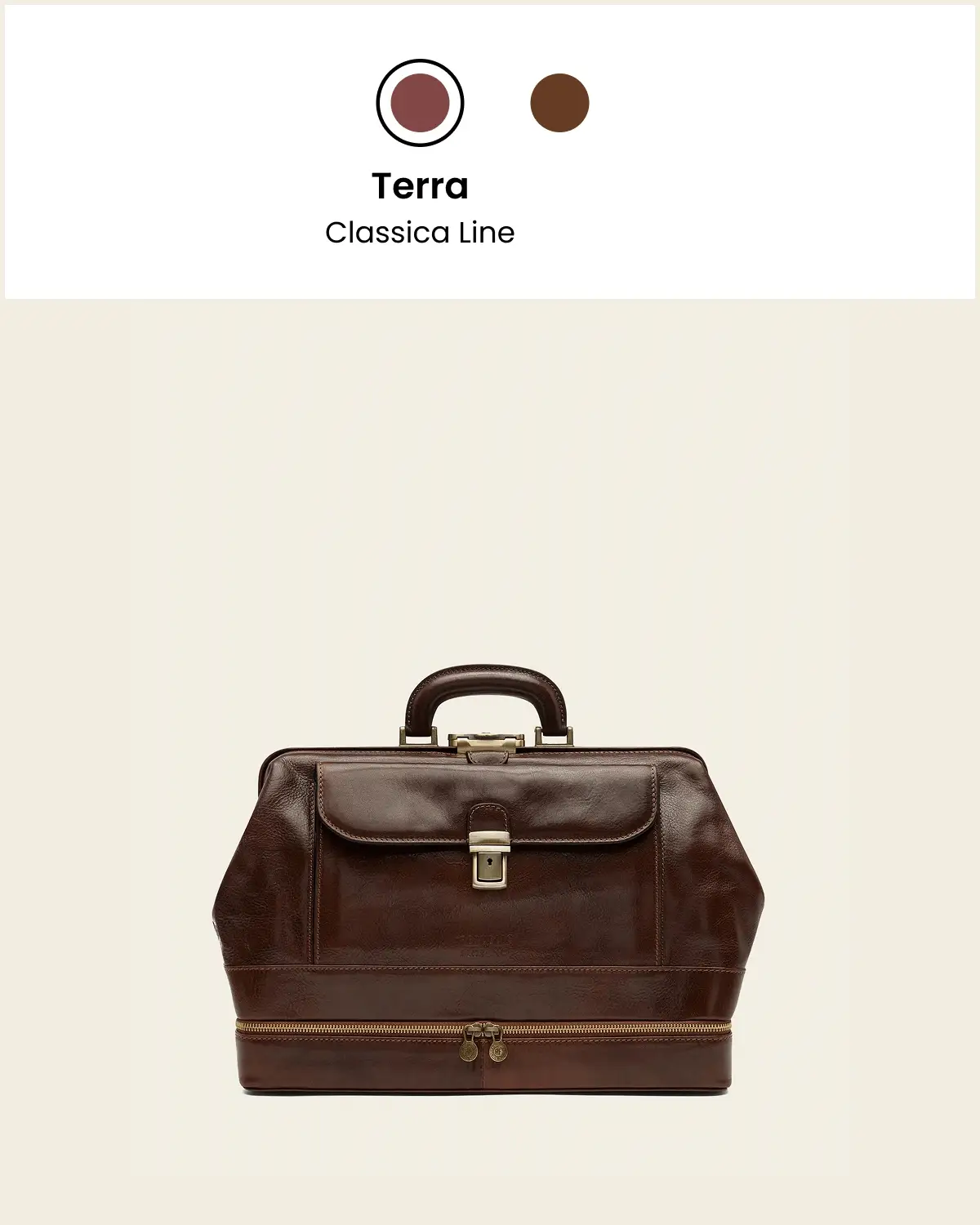 Hippocrates Espresso - Leather Doctor Bag - Image 11