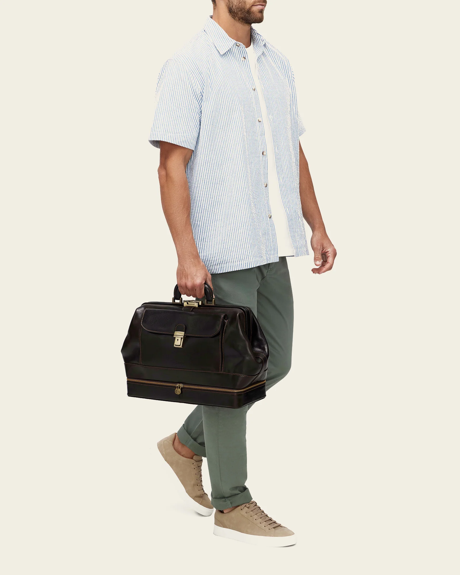 Hippocrates Espresso - Leather Doctor Bag - Image 7
