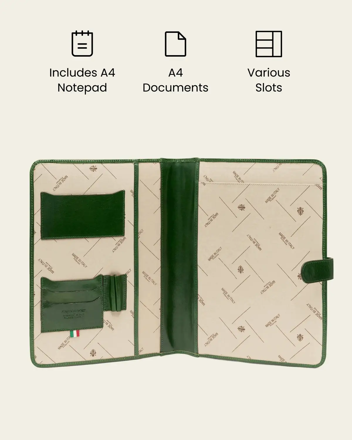 Imperial Forest - Clip-On Leather Compendium - Image 3