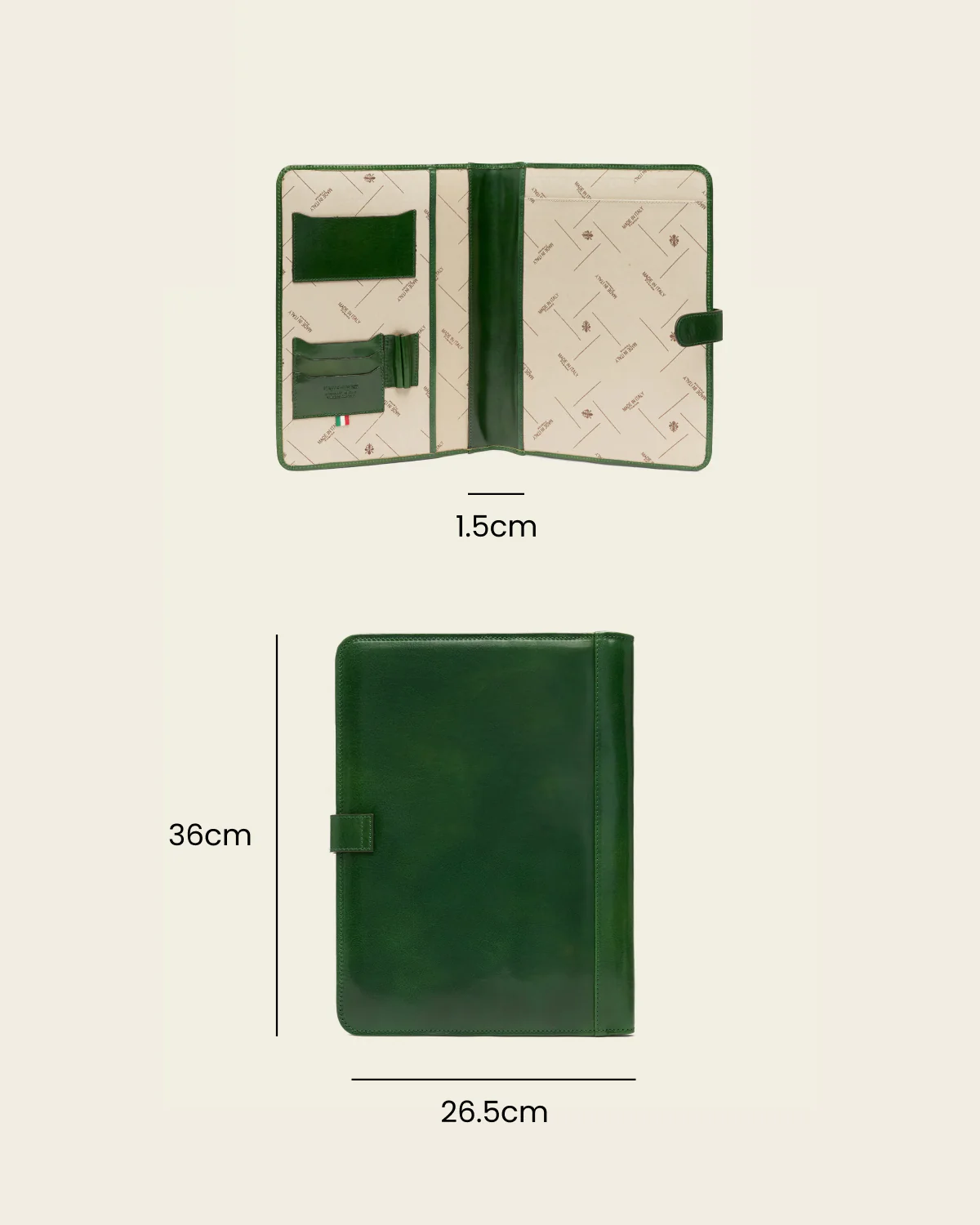 Imperial Forest - Clip-On Leather Compendium - Image 8