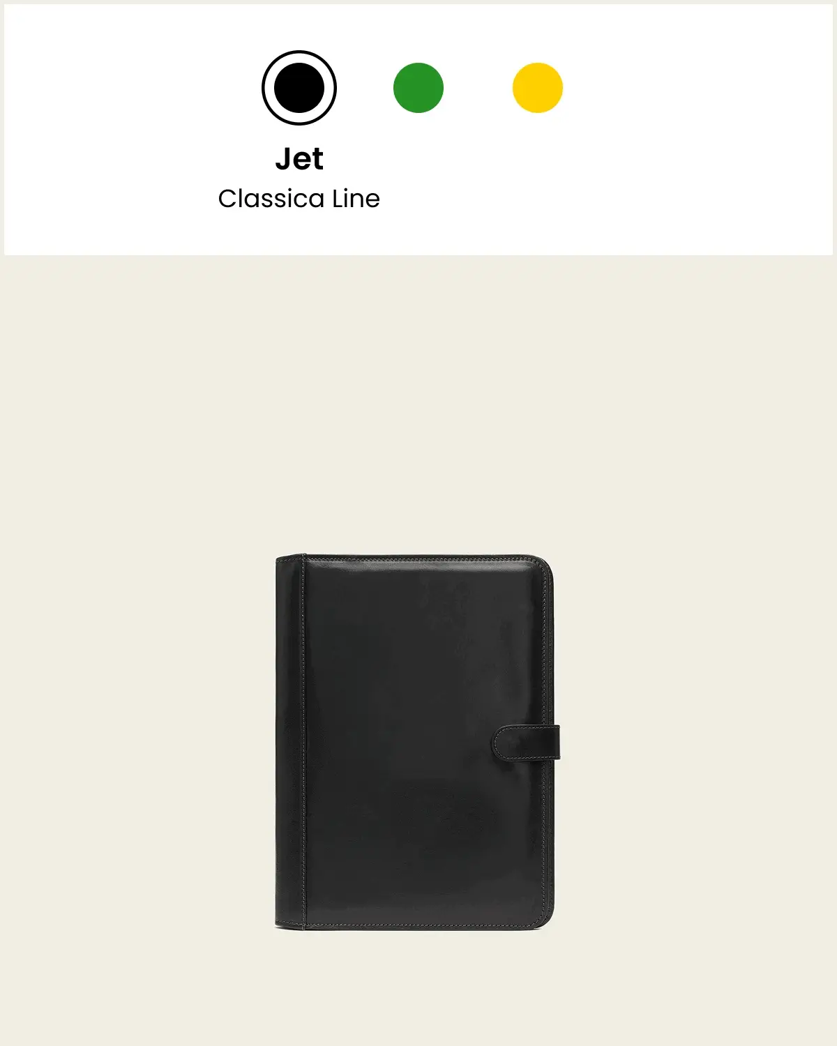 Imperial Jet - Clip-On Leather Compendium - Image 10