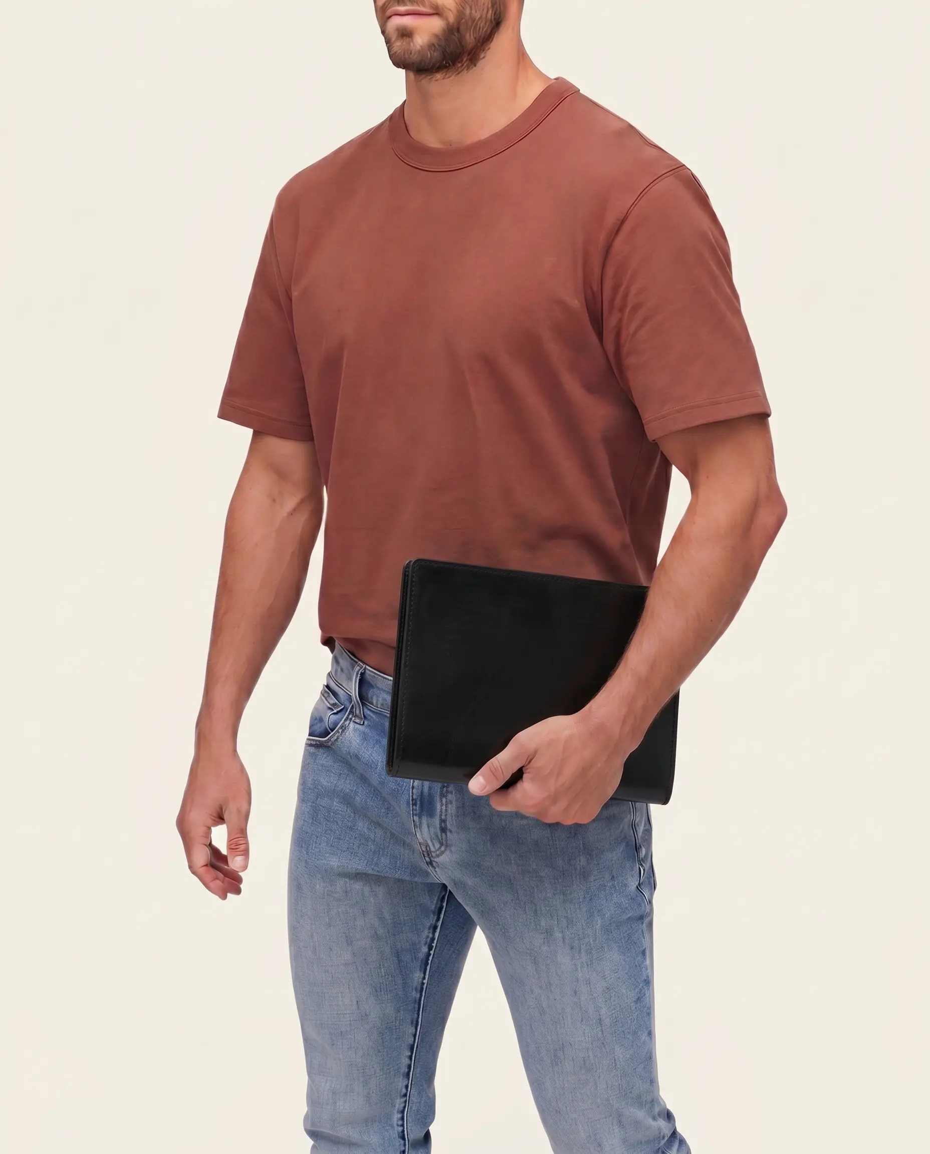 Journal A5 Jet - Leather Notebook - Image 4
