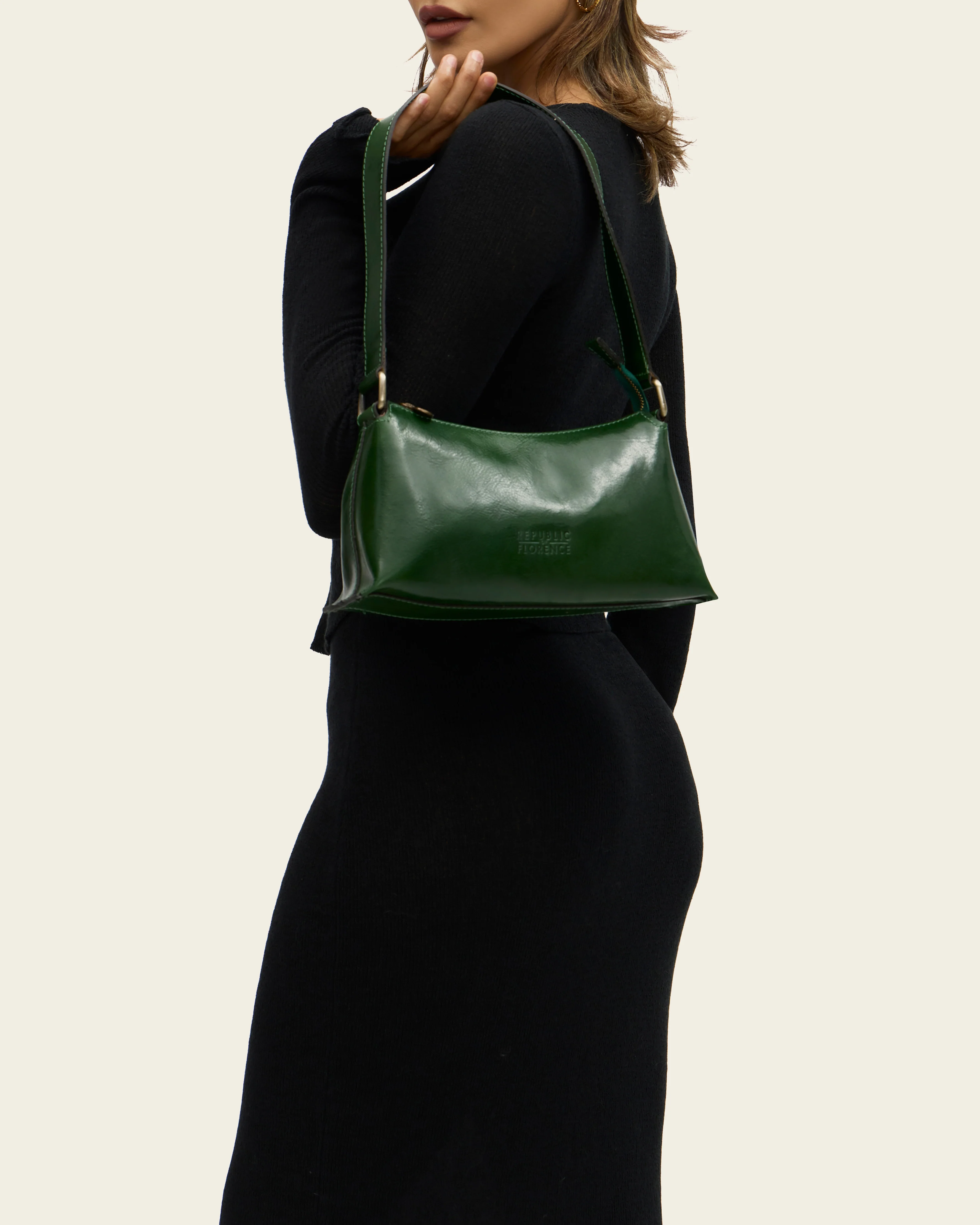 Laura Forest - Leather Shoulder Bag - Image 4