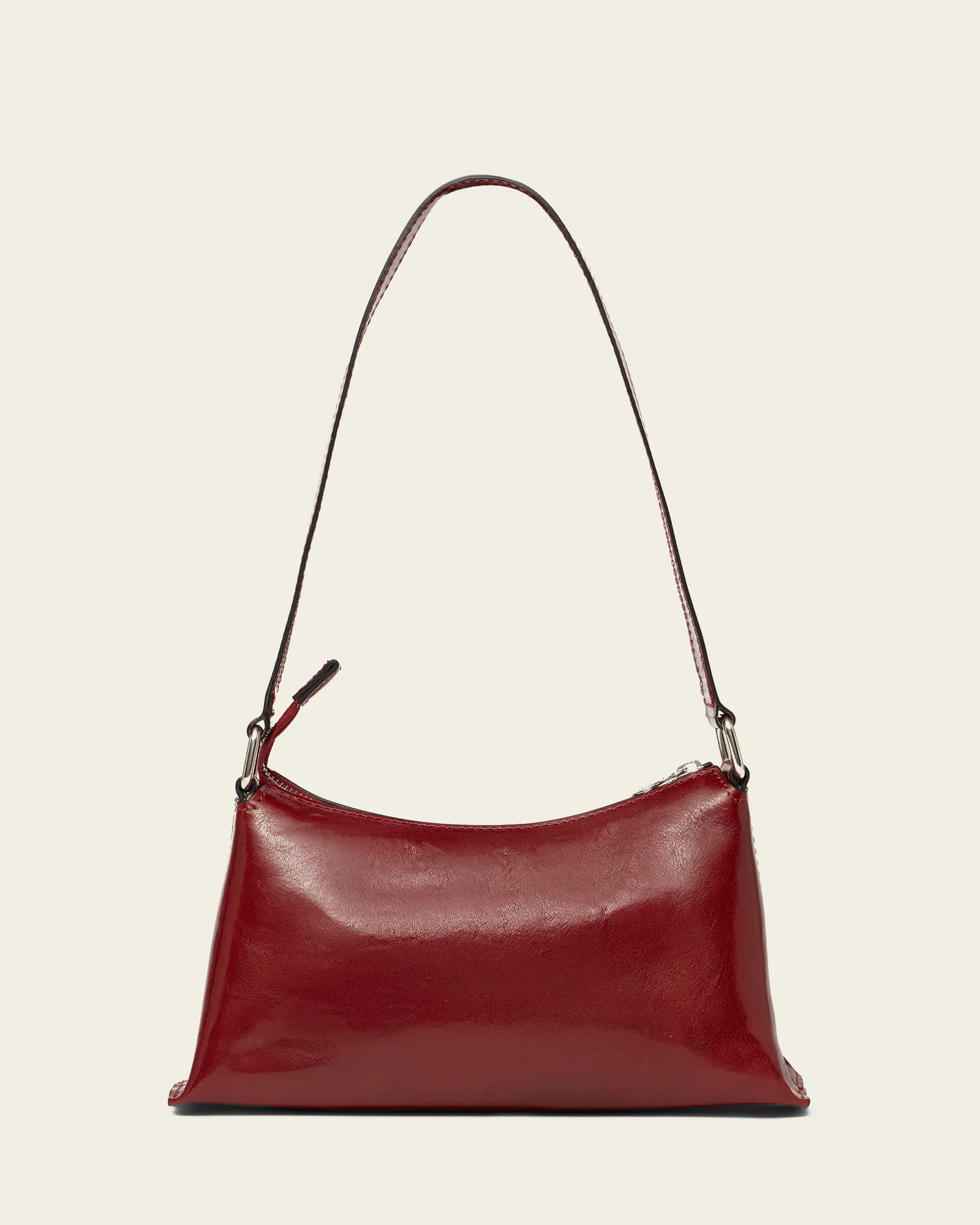 Laura Rosso - Leather Shoulder Bag - Image 6