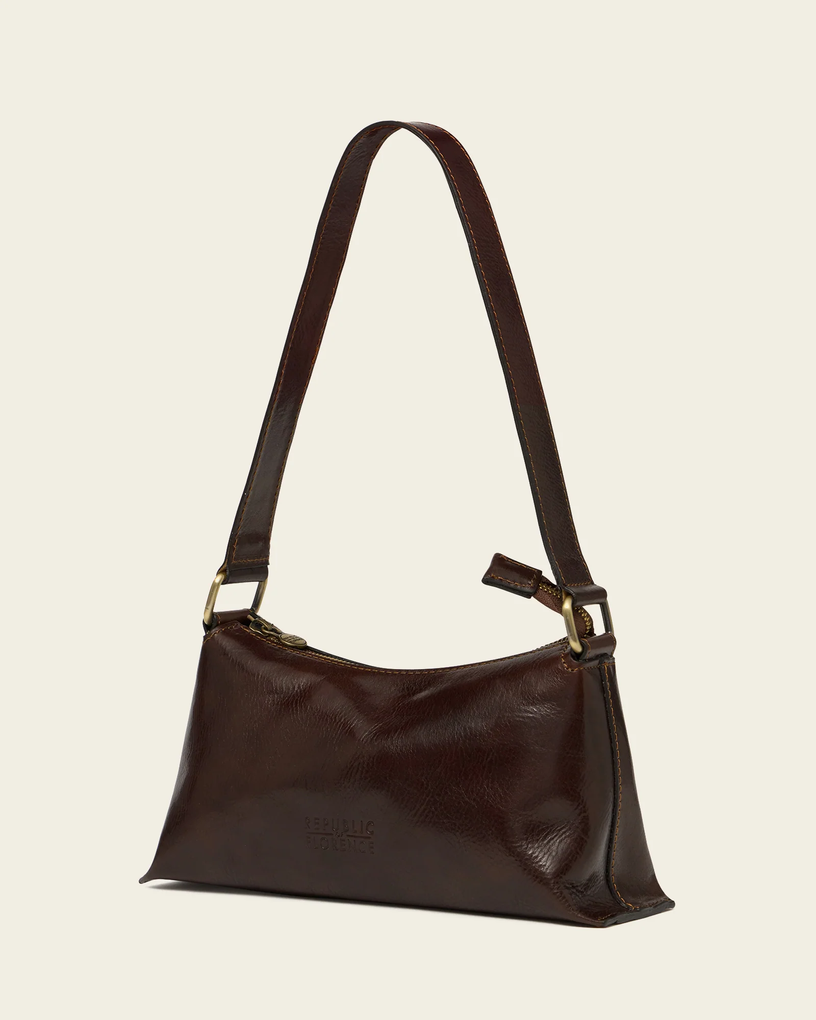 Laura Terra - Leather Shoulder Bag - Image 5