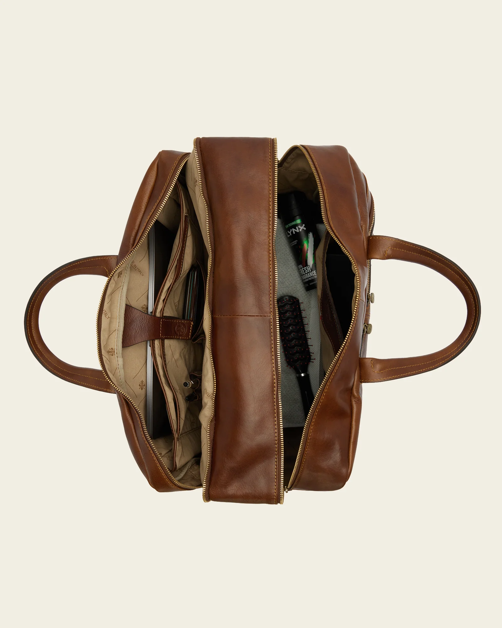 Magellan Earth - Leather Tech Weekender - Image 8