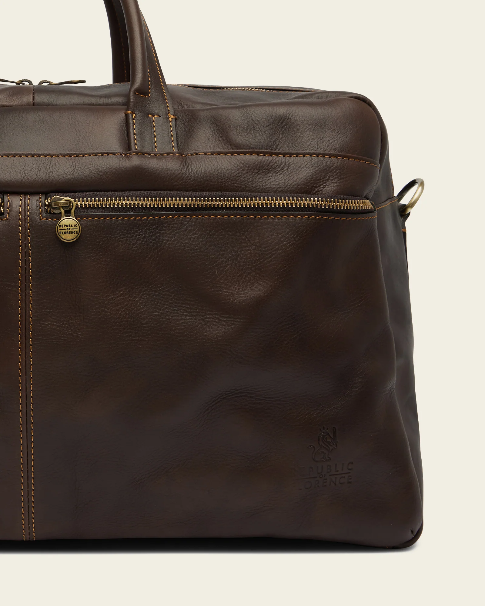 Magellan Espresso - Leather Tech Weekender - Image 8