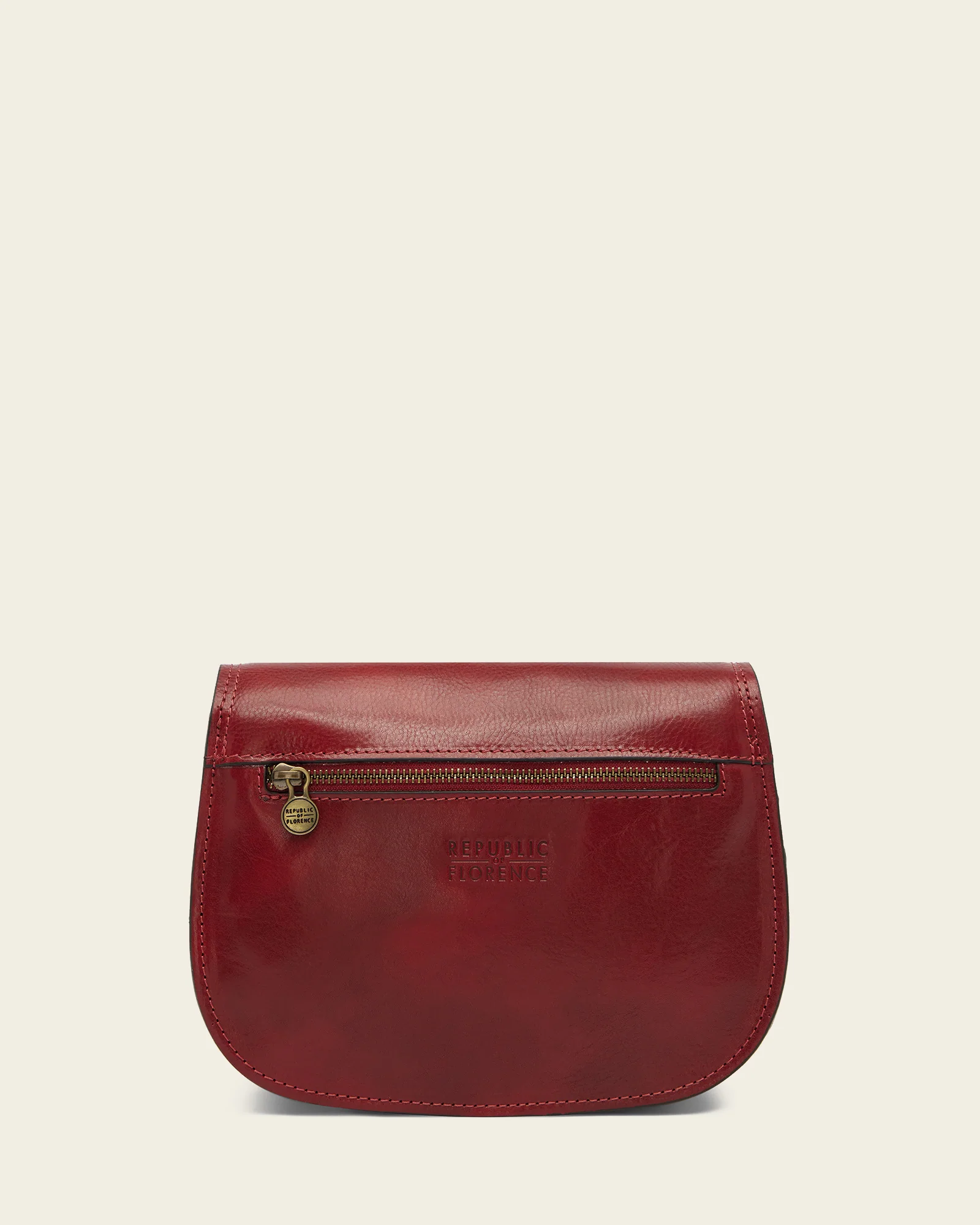 Mia Rosso - Leather Crossbody Bag - Image 3