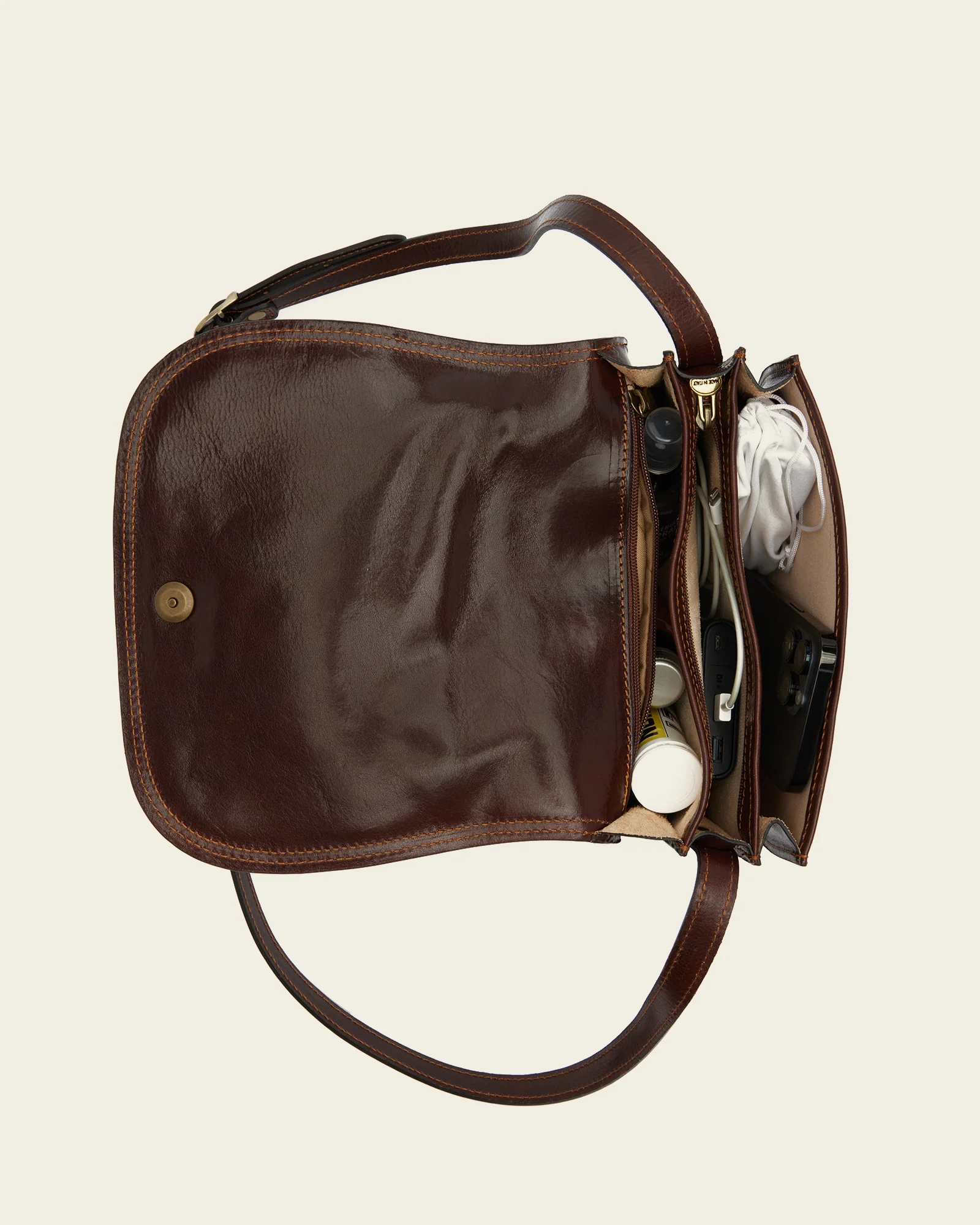 Mia Terra - Leather Crossbody Bag - Image 8