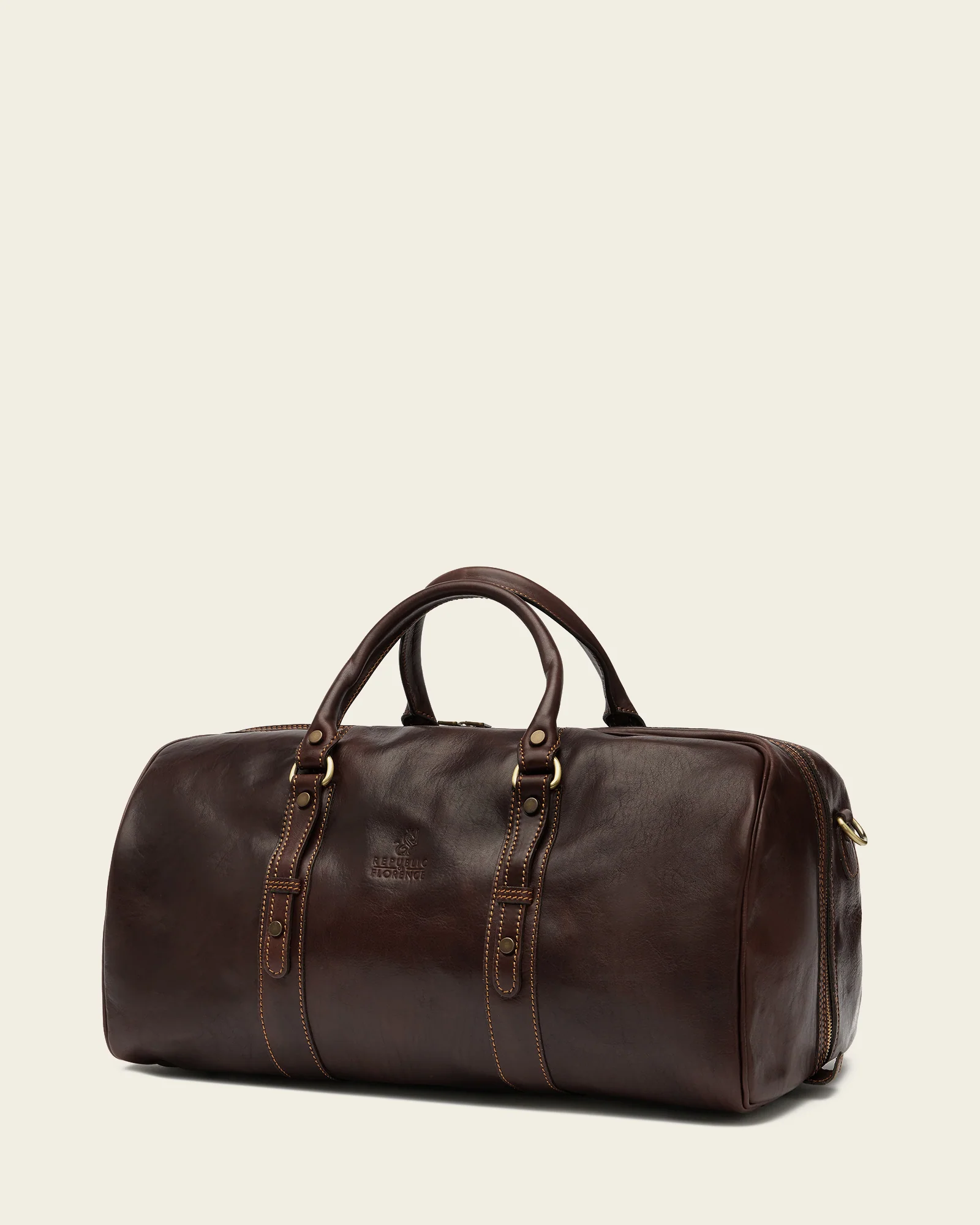 Polo Medium Espresso - Leather Weekender - Image 5