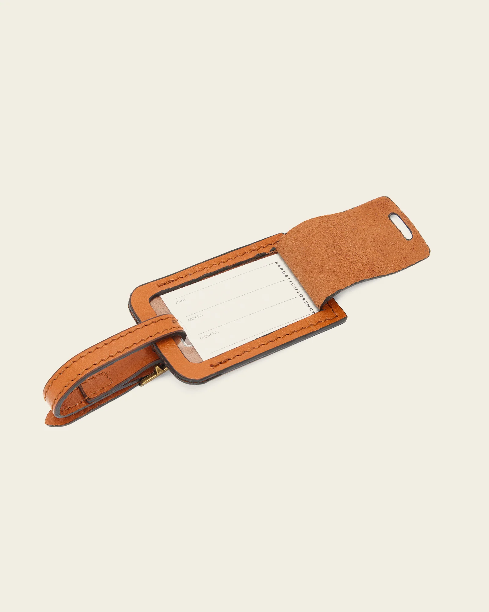 Tag Cuoio - Leather Travel Tag - Image 3