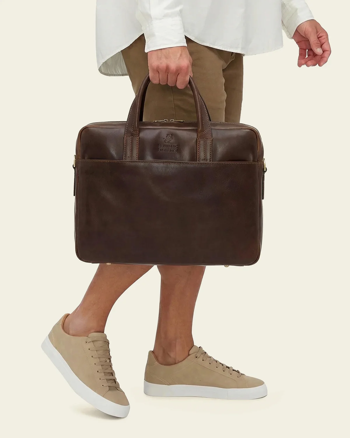 Tokyo Espresso - 16" Laptop Briefcase - Image 3