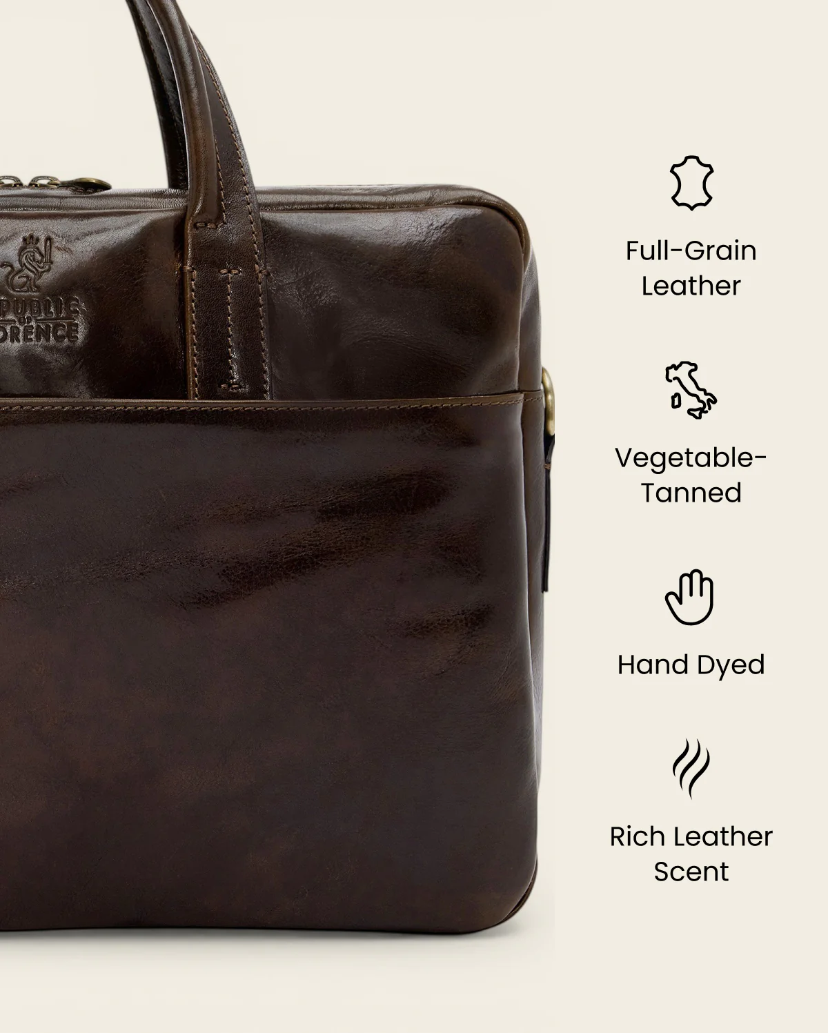 Tokyo Moro - 16" Laptop Briefcase - Image 8